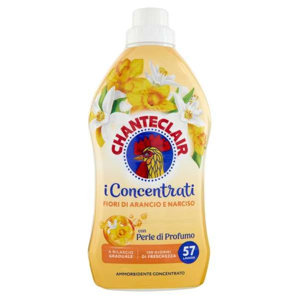 CHANTECLAIR Chanteclair Ammorbidente Concentrato 1140ml - Fiori di Arancio - MegaPrezzo