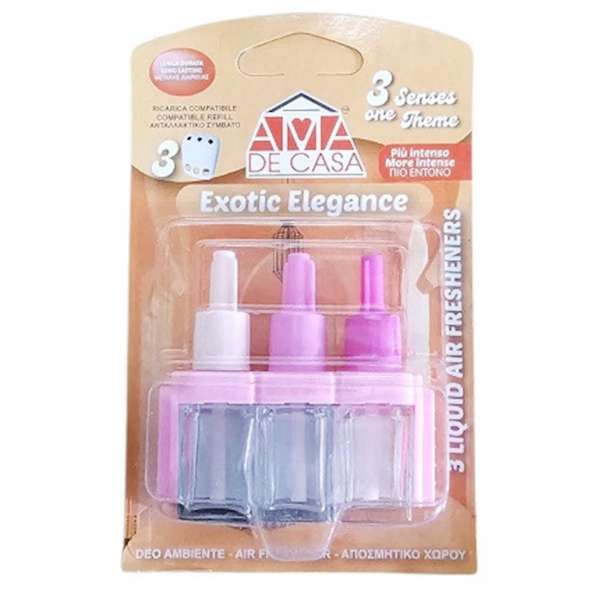 Ama de Casa Deodorante Ambiente 3Volution Ricarica - Exotic Elegance
