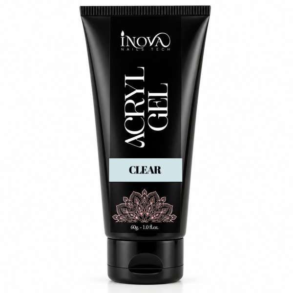 INOVA NAILS TECH Inova Nails Tech Acryl Gel Costruttore 60gr - Clear - MegaPrezzo