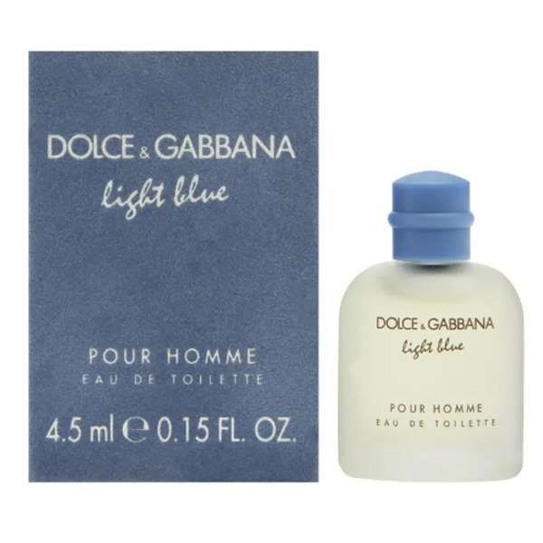 DOLCE & GABBANA Dolce & Gabbana Light Blue Homme Profumo Mini EDT Uomo - 4,5ml - MegaPrezzo