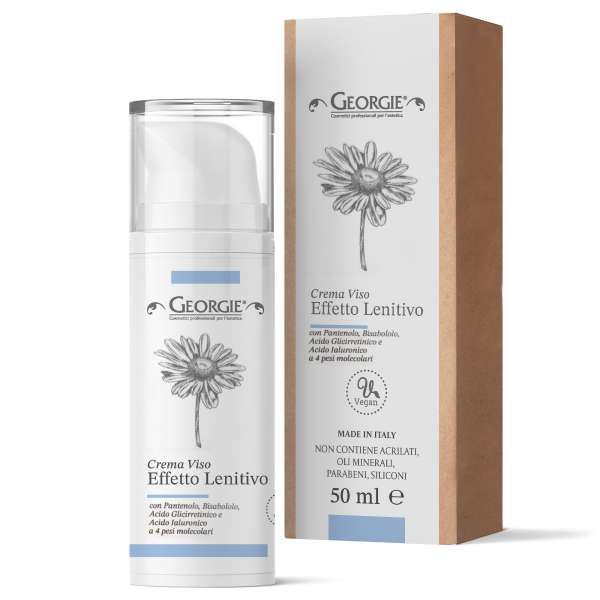GEORGIE Georgie Crema Viso Effetto Lenitivo con Bisabololo e Pantenolo - 50ml - MegaPrezzo