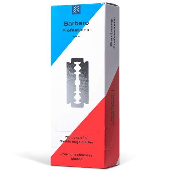 Barbero Professional Lame da Barba Intere - 100pz