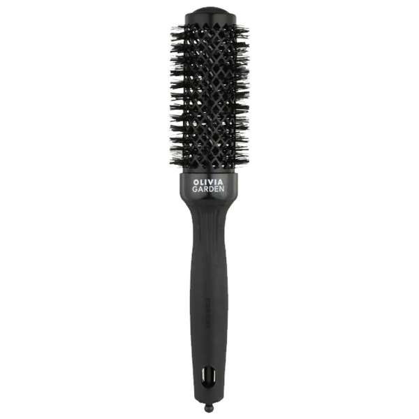 Olivia Garden Expert Spazzola Blowout Shine Black - 35mm