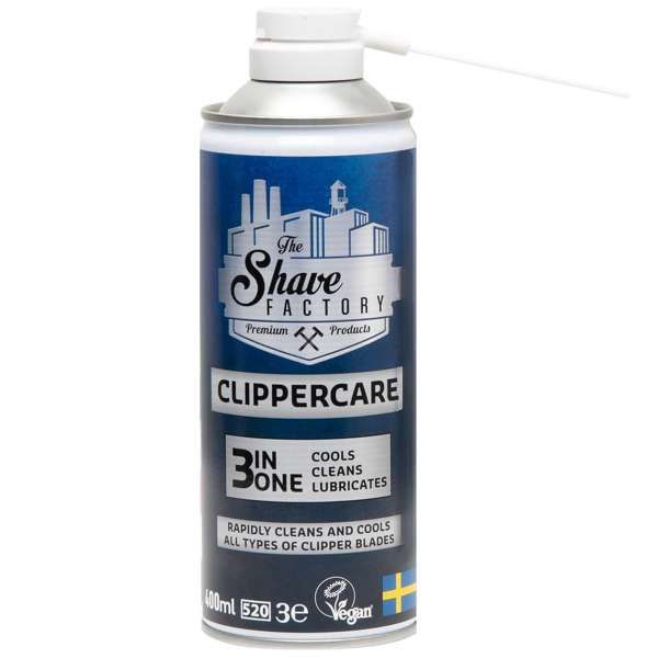 THE SHAVE FACTORY The Shave Factory ClipperCare 3in1 Spray Lubrificante - 400ml - MegaPrezzo