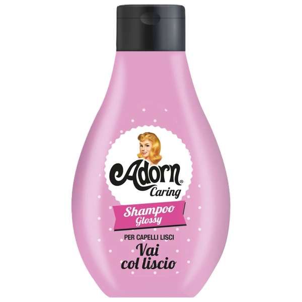 ADORN Adorn Caring Shampoo Glossy Capelli Lisci - 250ml - MegaPrezzo