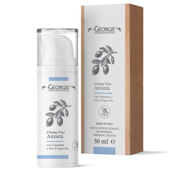 Georgie Crema Viso Antietà con Tripeptide e Olio di Argan - 50ml