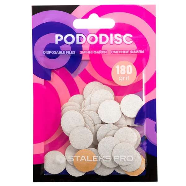 STALEKS PRO Staleks Pro Kit 50 Ricambio Pododisc 50pz Grana 180 - 15mm - MegaPrezzo