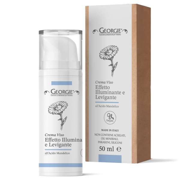 GEORGIE Georgie Crema Viso Effetto Illuminante con Acido Mandelico - 50ml - MegaPrezzo