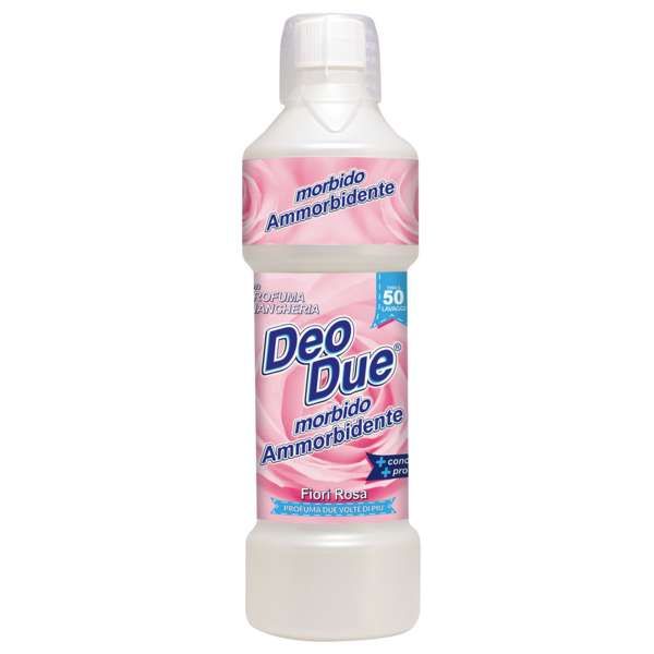 DEO DUE Deo Due Ammorbidente 1000ml - Fiori Rosa - MegaPrezzo