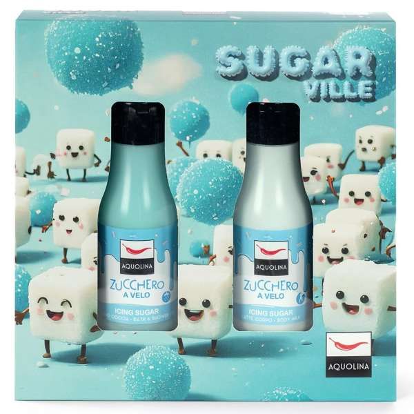 Aquolina Sugar Ville Cofanetto ShowerGel e Body Lotion