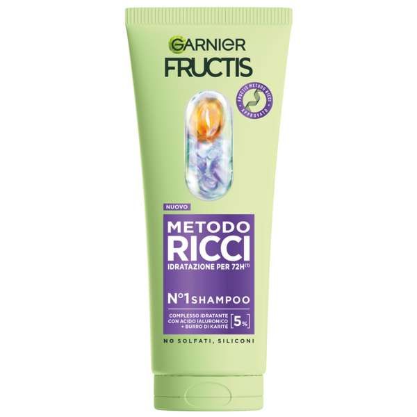 GARNIER Garnier Fructis Shampoo Metodo Ricci - 200ml - MegaPrezzo