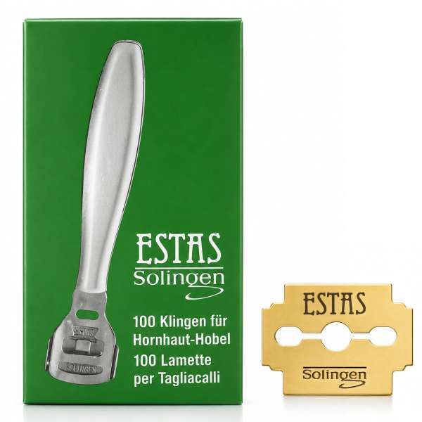 ESTAS Estas Lametta Tagliacalli Solingen Stecca 10 Pacchetti da 10 Lame - MegaPrezzo