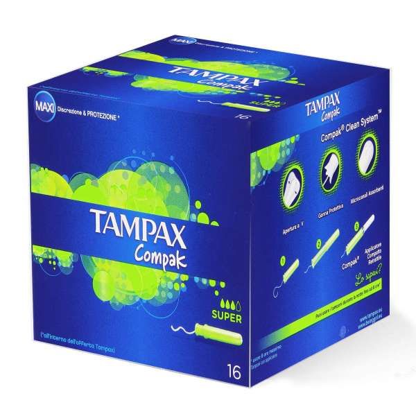 Tampax Assorbenti Compax Super - 16pz