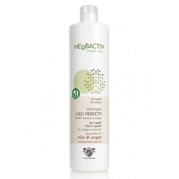 LINEA ITALIANA Herbactiv Vegan Line Shampoo Lisci Perfetti - 500ml - MegaPrezzo
