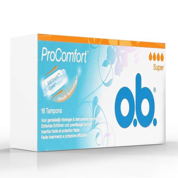 O.B. Pro Comfort Tamponi Super - 16pz