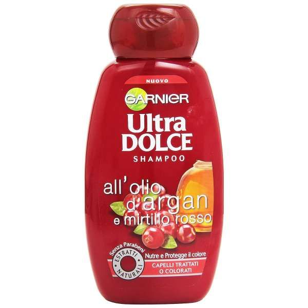 GARNIER Garnier Ultra Dolce Shampoo Argan e Mirtillo - 250ml - MegaPrezzo