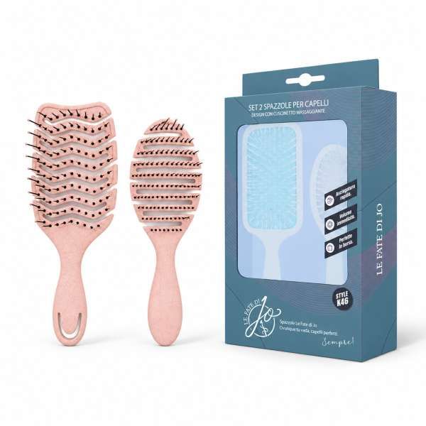 LE FATE DI JO Le Fate di Jo Cofanetto K45 con 2 Spazzole Ventilate - MegaPrezzo