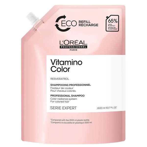 LOREAL PROFESSIONNEL Loreal Expert Vitamino Color Shampoo Capelli Colorati - Ricarica 1500ml - MegaPrezzo