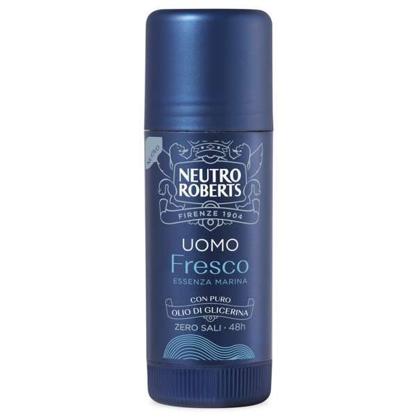 NEUTRO ROBERTS Neutro Roberts Deodorante Stick Uomo 40gr - Fresco Essenza Marina - MegaPrezzo