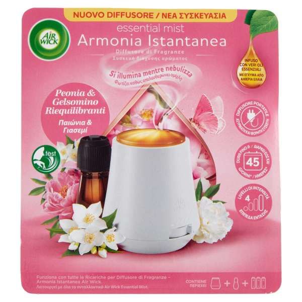 Air Wick Armonia Istantanea Diffusore e Ricarica - Peonia e Gelsomino