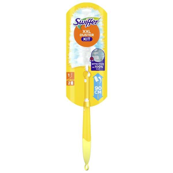 Swiffer Duster Kit Cattura Polvere XXL e 2 Piumini