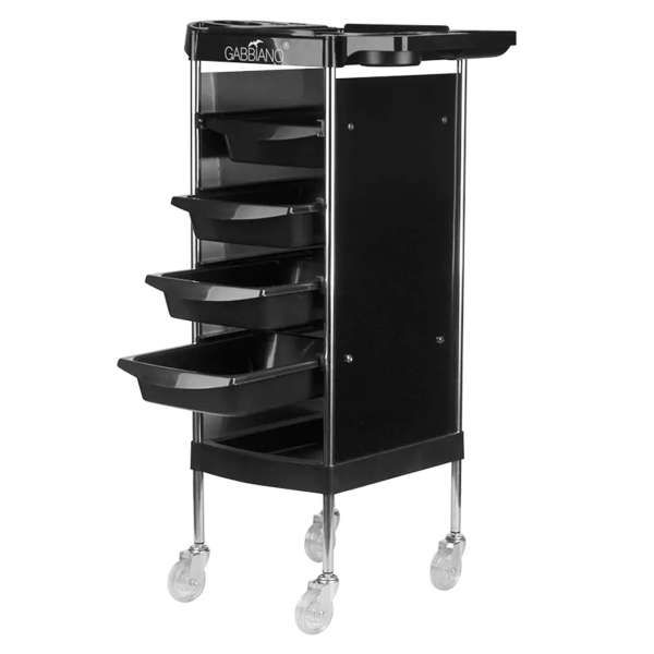 Gabbiano Carrello FX11-B per Parrucchiere - Nero