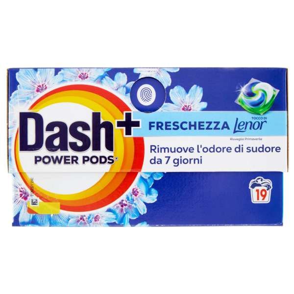 Dash Pods Power Detersivo Lavatrice 19pz - Risveglio Primaverile