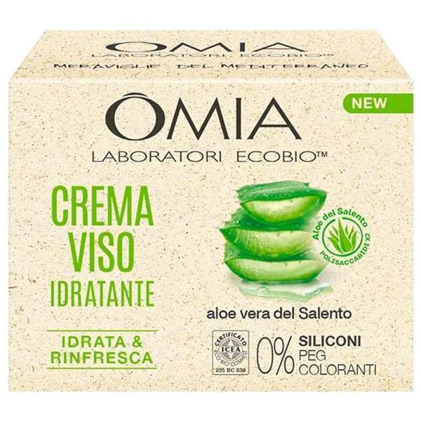 OMIA Omia Crema Viso Idratante Aloe del Salento - 50ml - MegaPrezzo