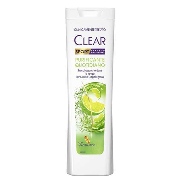 Clear Shampoo Sport 225ml - Purificante Quotidiano