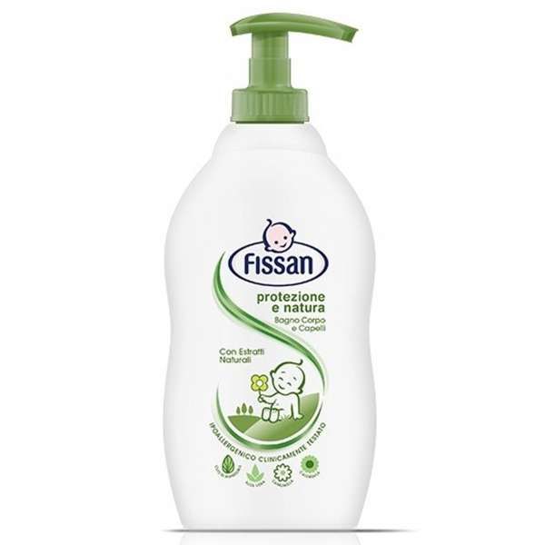 Fissan Baby Protezione & Natura Bagno Corpo Capelli - 400ml