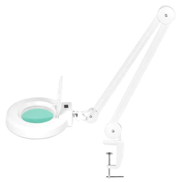 Lampada LED S5 Lente con Morsetto da Tavolo 5 Diottrie