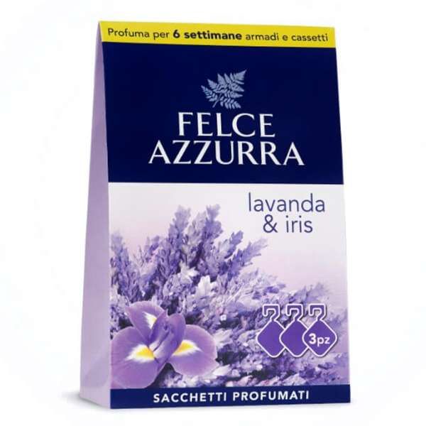 FELCE AZZURRA Felce Azzurra Profuma Biancheria 3pz - Lavanda e Iris - MegaPrezzo