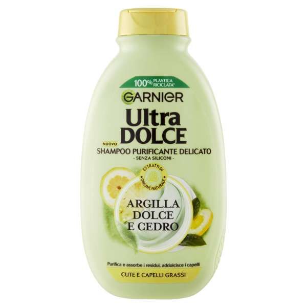 GARNIER Garnier Ultra Dolce Shampoo Argilla Dolce e Cedro - 250ml - MegaPrezzo