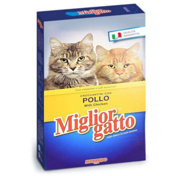 Migliorgatto Croccantini 400gr - Pollo