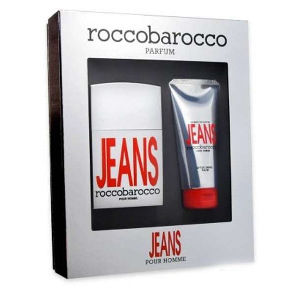 ROCCOBAROCCO Roccobarocco Jeans Cofanetto Uomo con Profumo EDT e AfterShave - MegaPrezzo