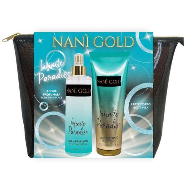 NANI Nanì Gold Cofanetto Infinite Paradise con Acqua e Latte Corpo - MegaPrezzo