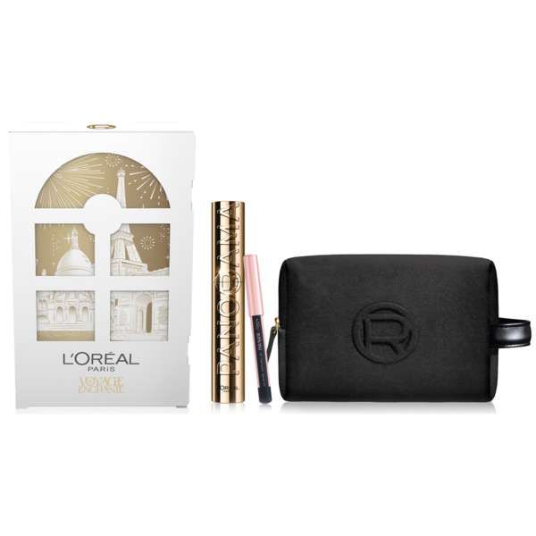 LOREAL PARIS Loreal Voyage Enchente Cofanetto con Mascara Matita e Pochette - MegaPrezzo
