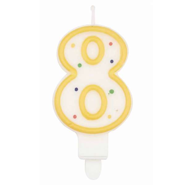 Samurai Candeline Compleanno Numerate - 8