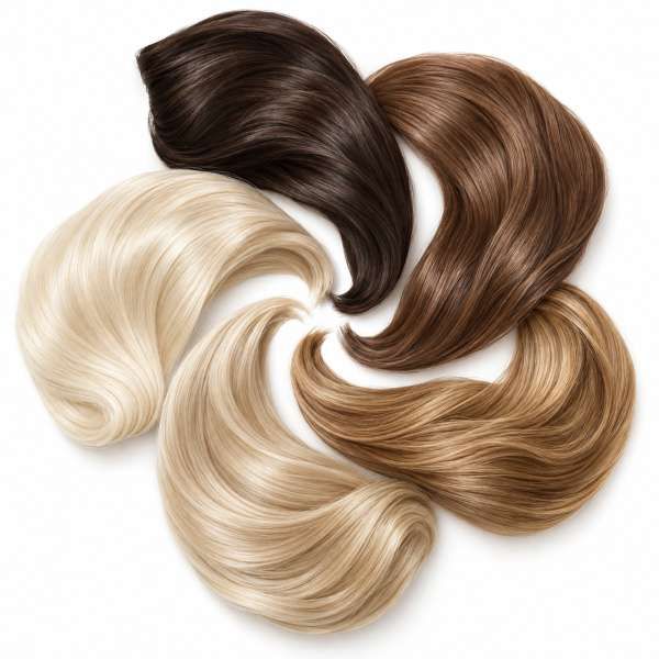 SOCAP Socap A-Hair Extension con Adesivo 50-55cm - 6pz - MegaPrezzo