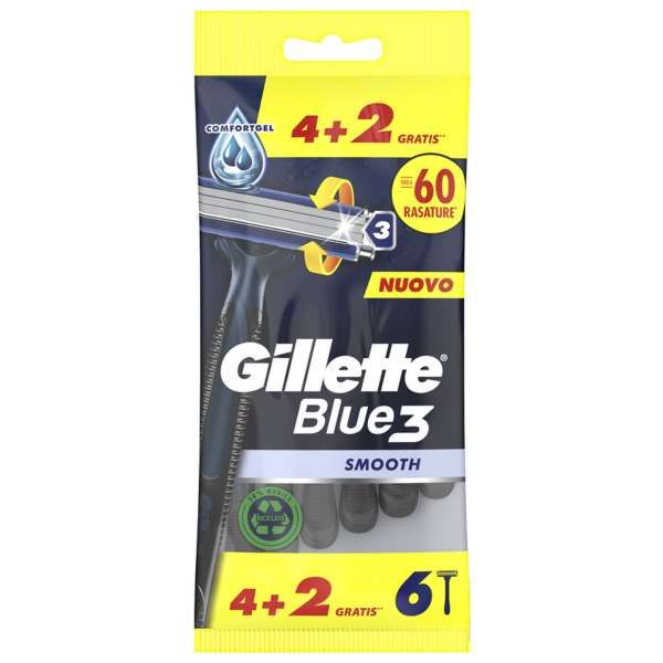 Gillette Rasoio Blue3 - 6pz