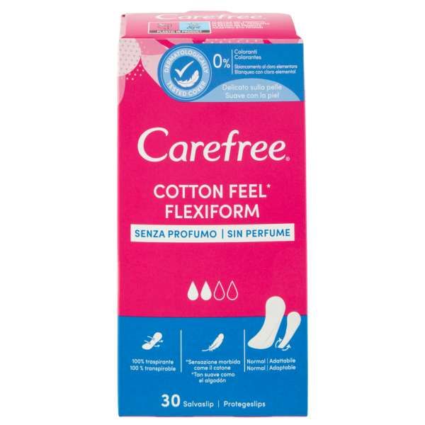 Carefree Flexiform Proteggi Slip Tanga - 30pz