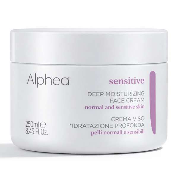 ALPHEA Alphea Sensitive Crema Viso Idratazione Profonda - 250ml - MegaPrezzo