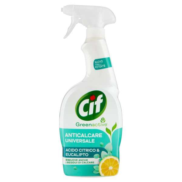 CIF Cif Greenactive Anticalcare 650ml - Acido Citrico e Eucalipto - MegaPrezzo