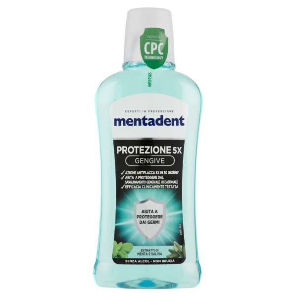 MENTADENT Mentadent Collutorio 400ml - Protezione Gengive - MegaPrezzo