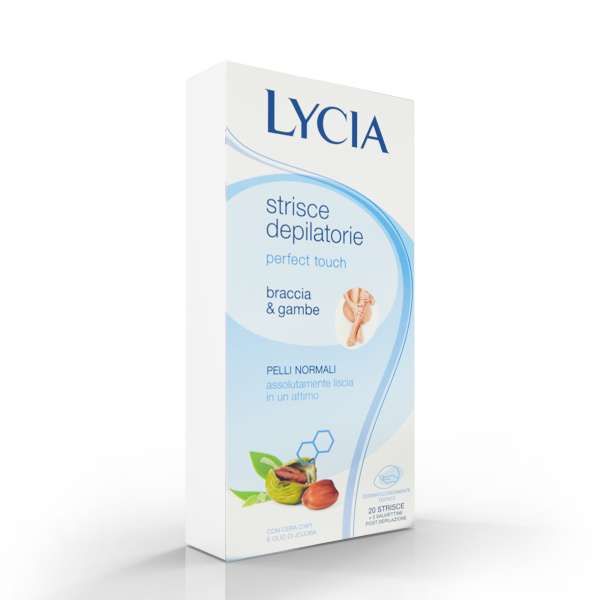 LYCIA Lycia Strisce Depilatorie Perfect Touch Braccia e Gambe Normali - 20pz - MegaPrezzo
