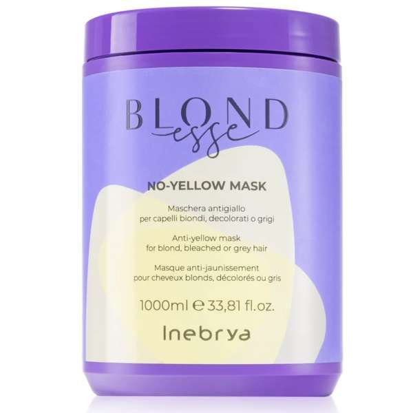 INEBRYA Inebrya Blondesse No-Yellow Maschera Capelli - 1000ml - MegaPrezzo