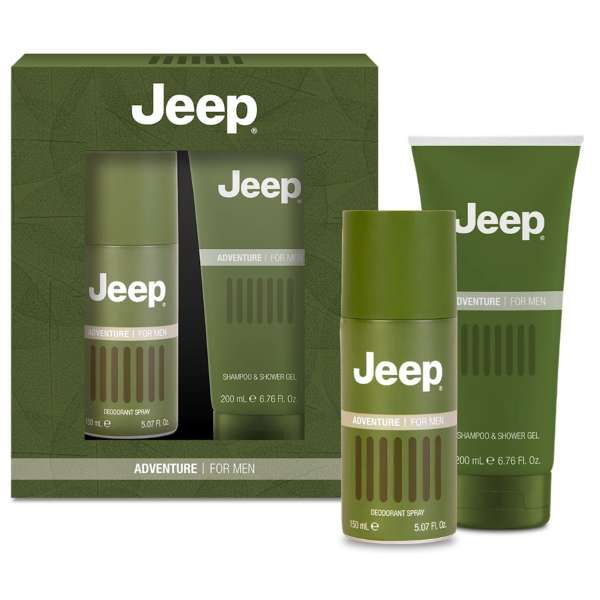 Jeep Adventure Cofanetto ShowerGel e Deodorante