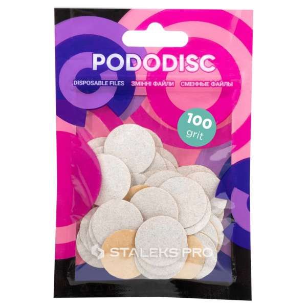 STALEKS PRO Staleks Pro Kit 50 Ricambio Pododisc 50pz Grana 100 - 20mm - MegaPrezzo