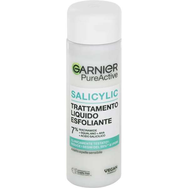 GARNIER Garnier Pure Active Salicylic Trattamento Liquido Esfoliante - 120ml - MegaPrezzo