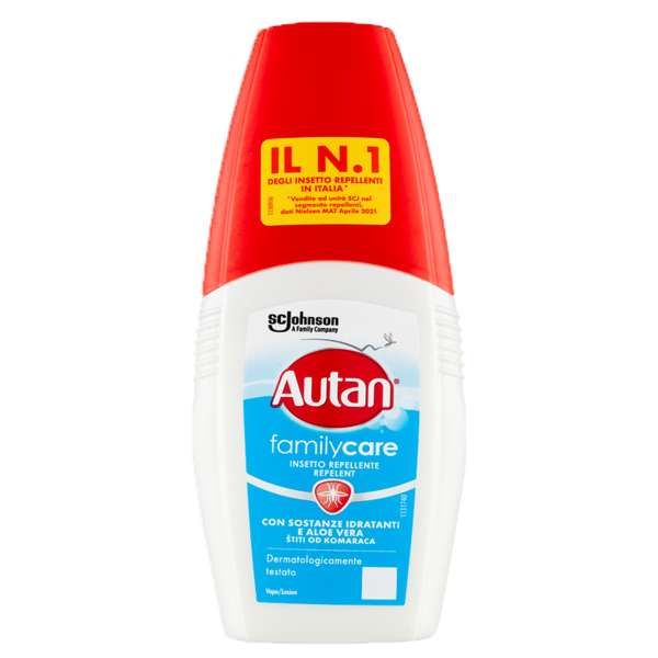 Autan Vapo Family Care Aloei Insetto Repellente - 100ml